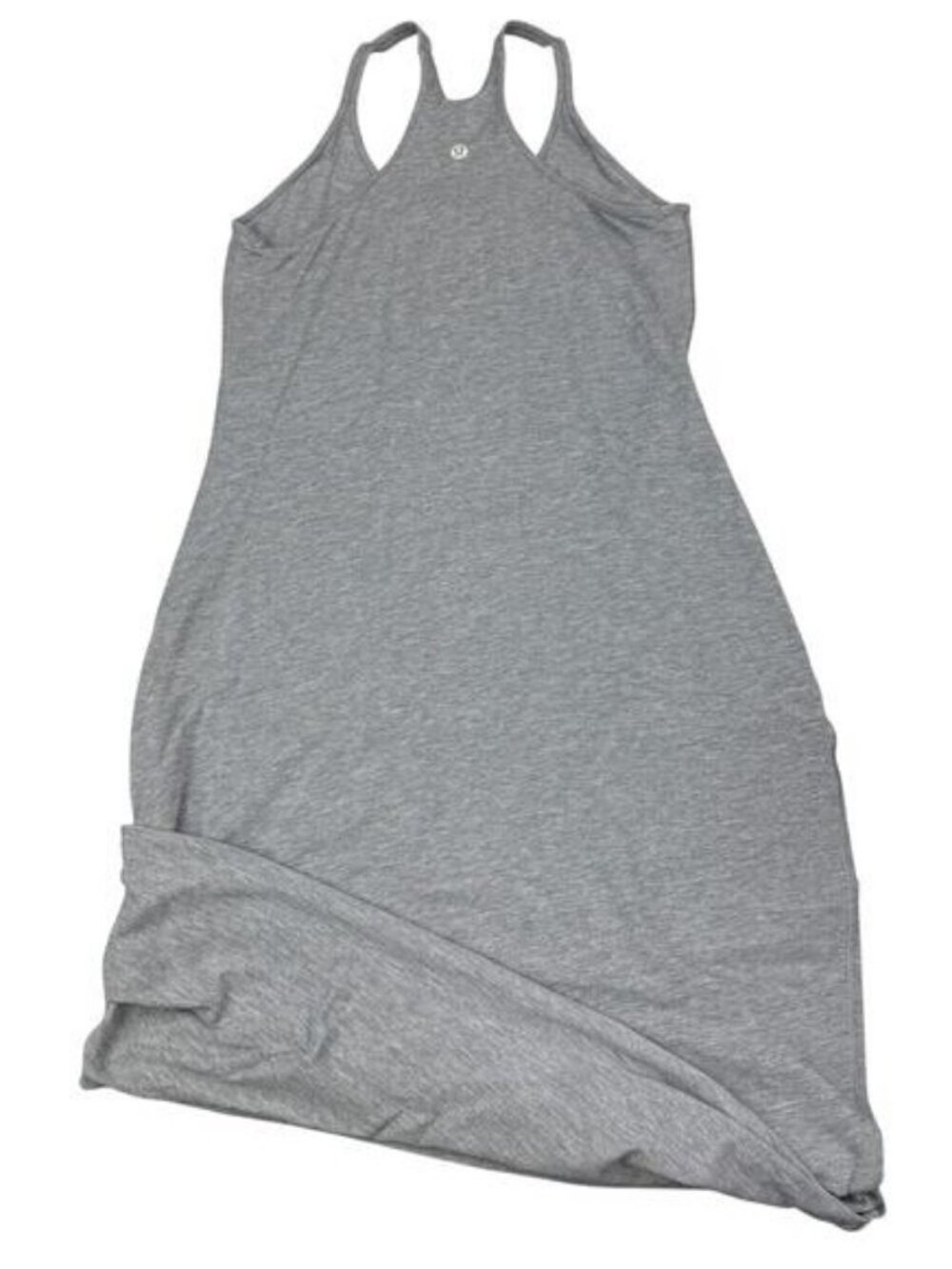 LULULEMON RARE Beach To Studio Vitasea Asymmetrical Hem Dress Size 4 Gray - Picture 3 of 4